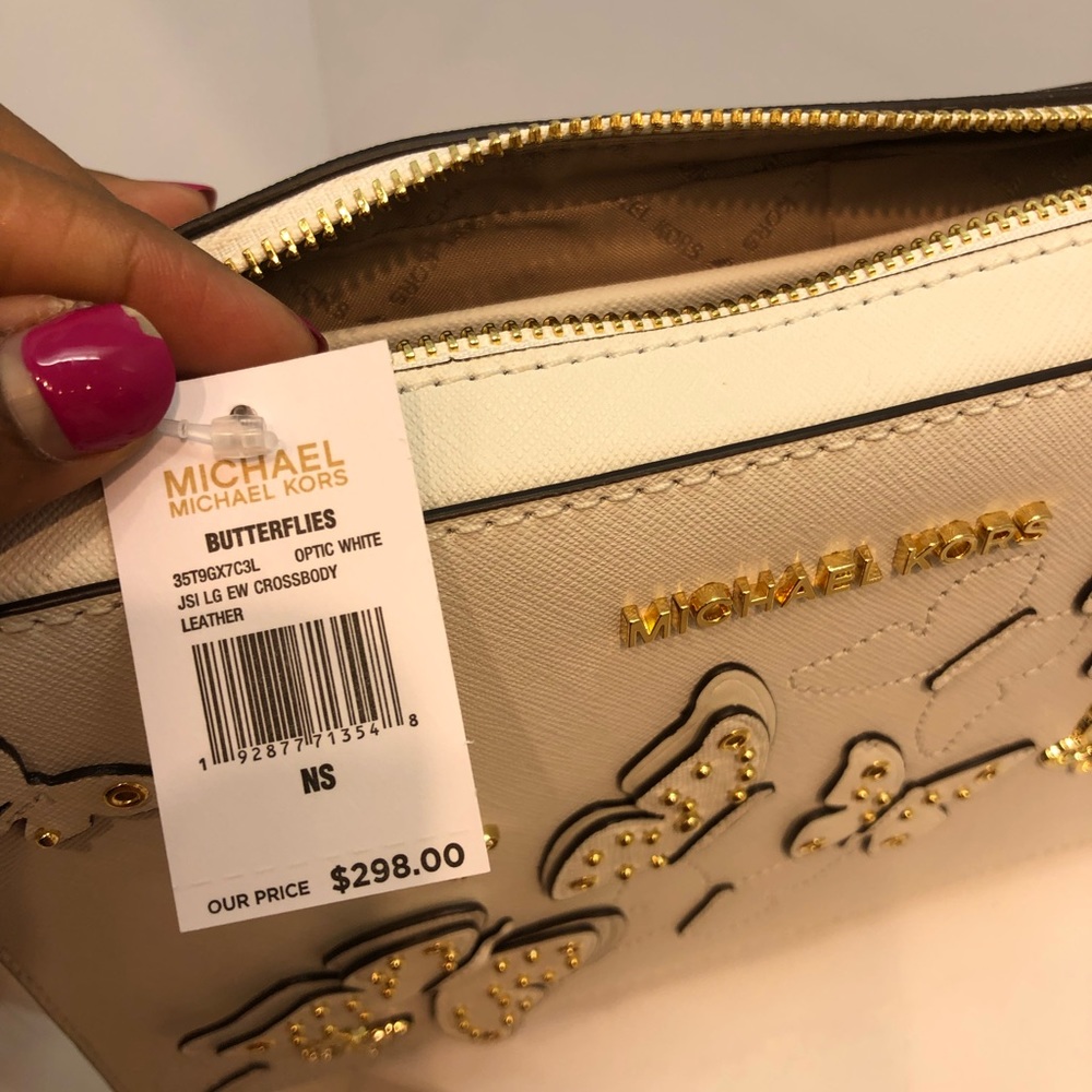 Michael Kors Butterfly Large Jet Set Crossbody - Picture 6 of 7